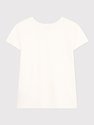 Round-neck Linen T-shirt