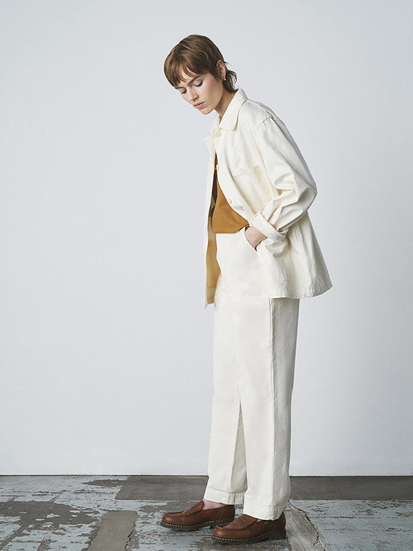 Gabardine work jacket