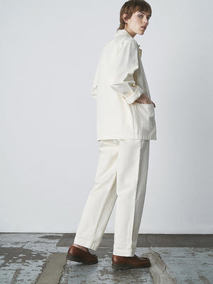 Gabardine work jacket