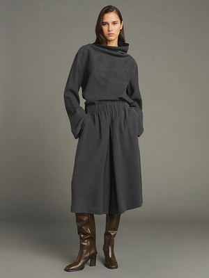 Laila - Oversized washed silk Blouse