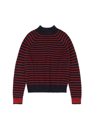 Lambswool Jumper in Navy