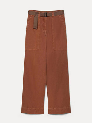 Cargo trousers in Forest Green