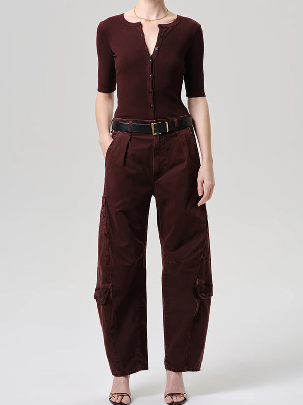 Flight Pant In Mahogany