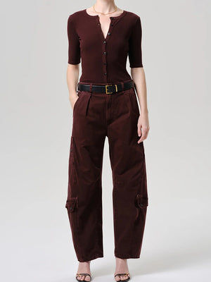 Flight Pant In Mahogany