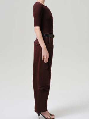 Flight Pant In Mahogany