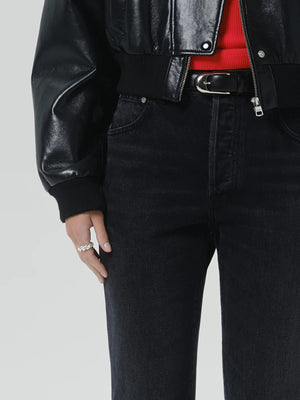90's French High Rise Straight In Andreas