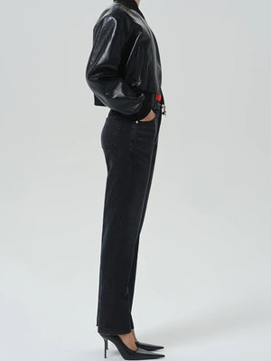 90's French High Rise Straight In Andreas