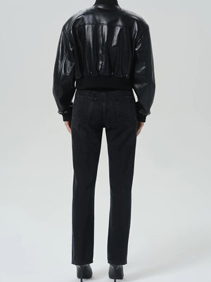 90's French High Rise Straight In Andreas