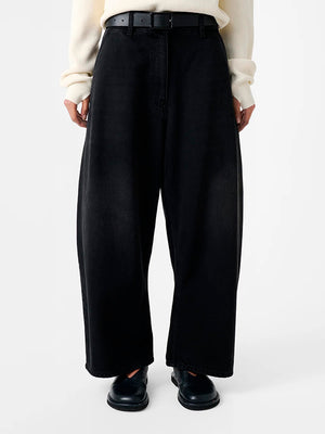 Chalco Denim Pant  in washed Black