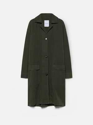 Cotton panama coat
