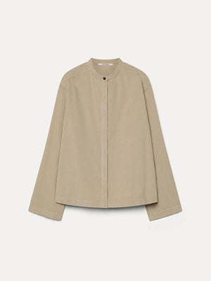 Fine-wale corduroy shirt