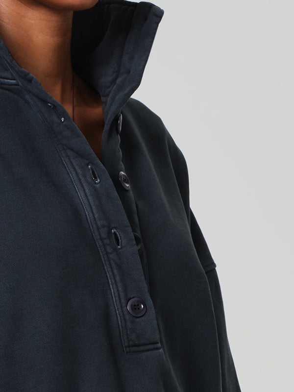 Mirelle Funnel Neck in charcoal