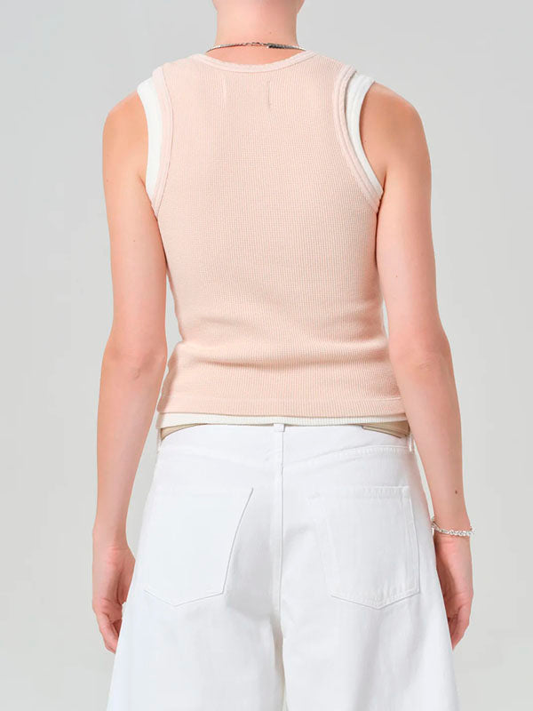 Inez Waffle tank