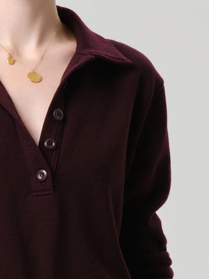 Vintage Polo In Mahogany