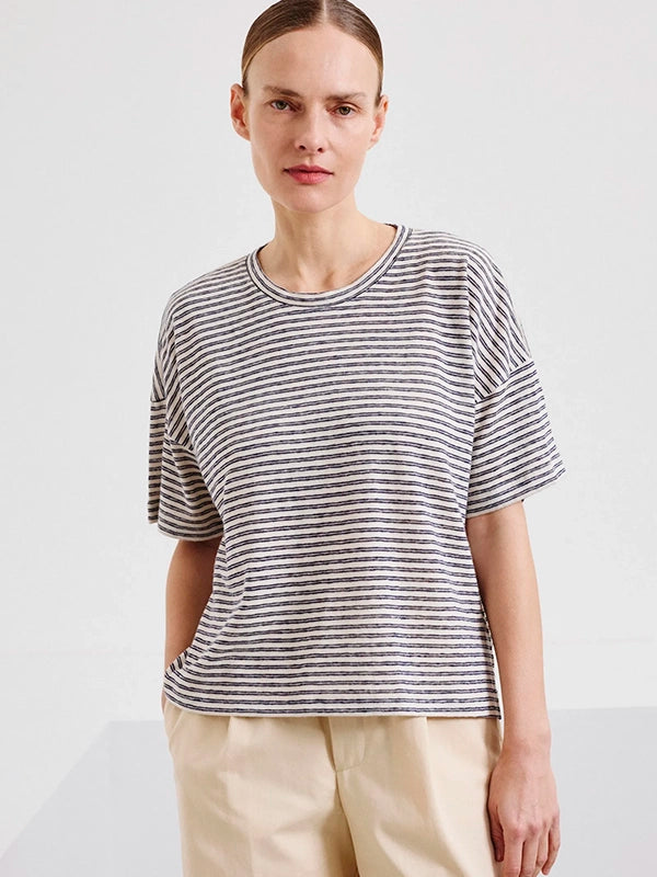 Oversized striped T-shirt