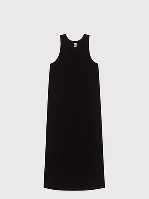 Long cotton tank dress