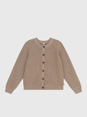 wool and cotton cardigan