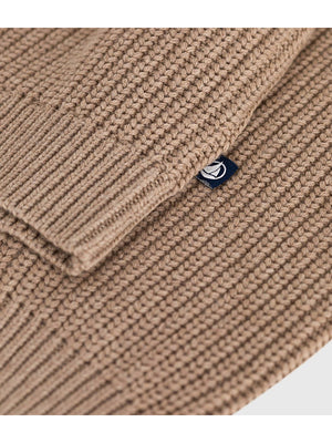 wool and cotton cardigan