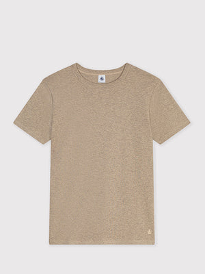 Women's short-sleeved plain cotton T-shirt