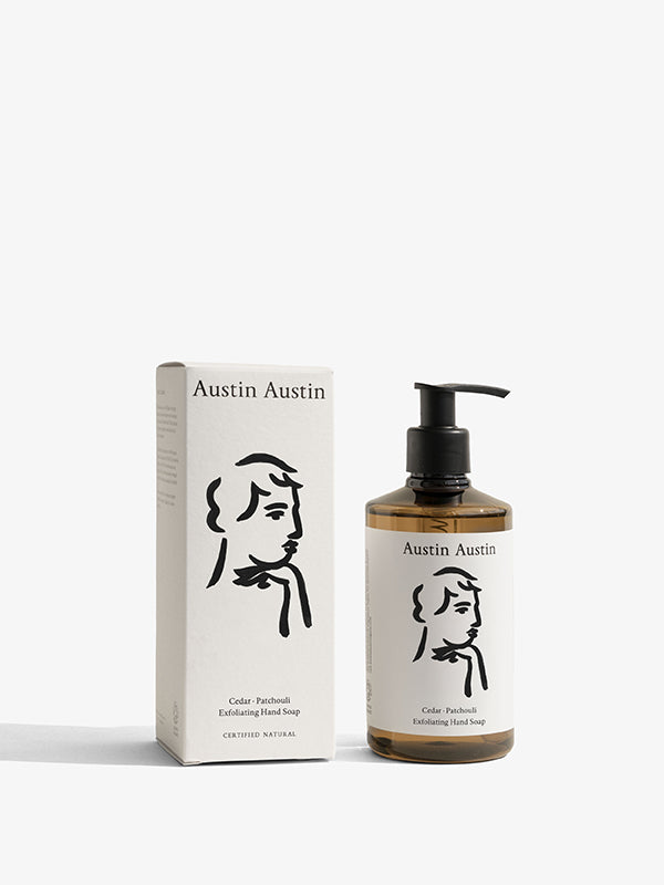 Cedar & Patchouli Exfoliating Hand Soap