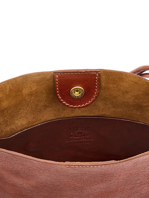 Snodo -  Small shoulder bag in vintage leather