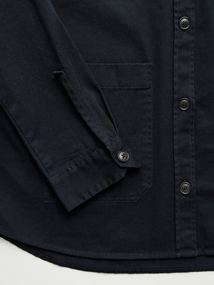 Dusty Shirt in Black Navy
