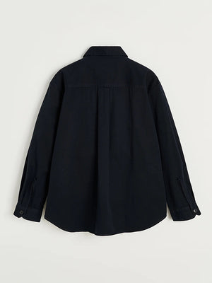 Dusty Shirt in Black Navy