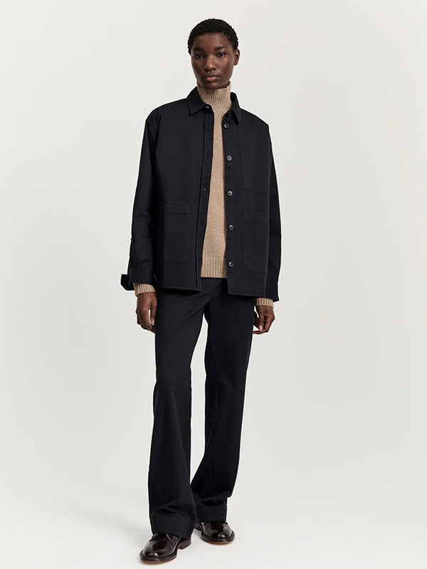 Dusty Shirt in Black Navy