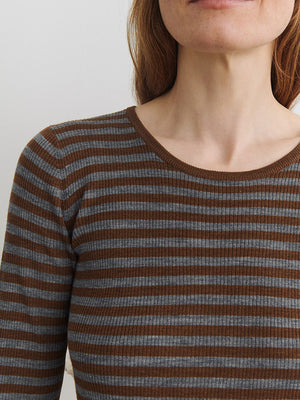 Thin Rib Blouse