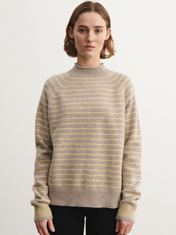 Lambswool Jumper in Grey