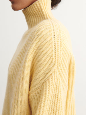 Lambswool rib Jumper