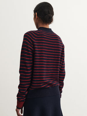 Lambswool Jumper in Navy