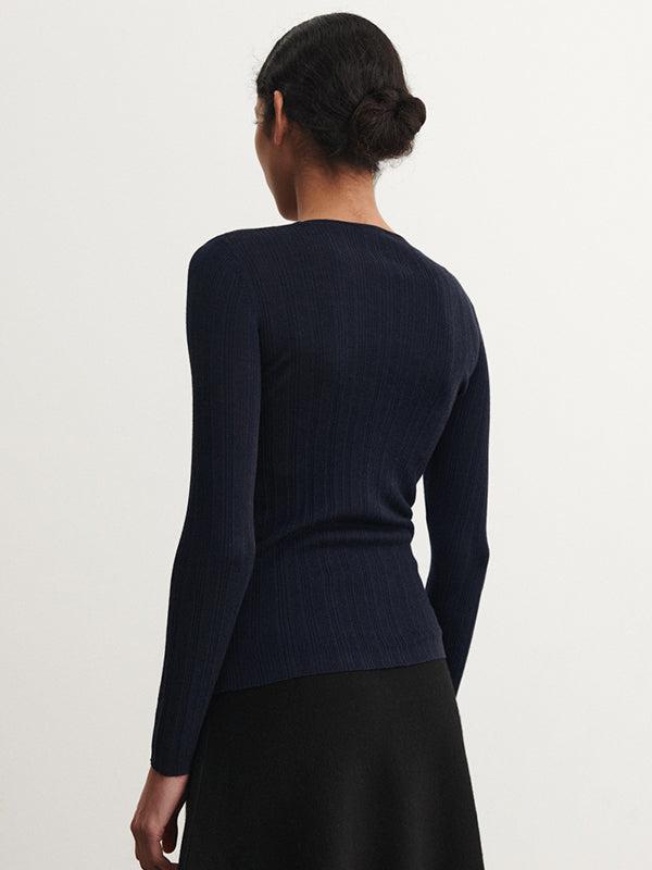 Rib Blouse