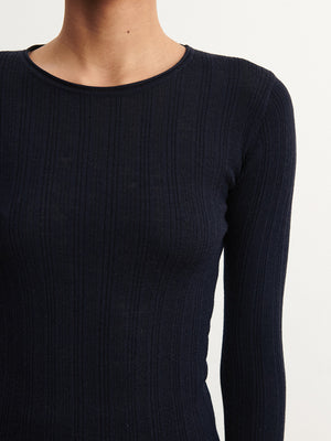 Rib Blouse