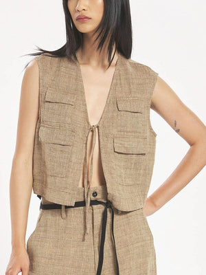 Multi Vest in Mozza