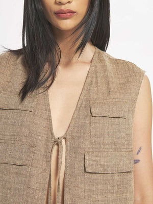 Multi Vest in Mozza