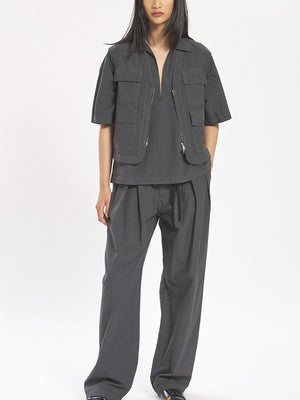 Travel Vest in Tendon