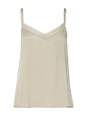 Olive Stem Spaghetti Top