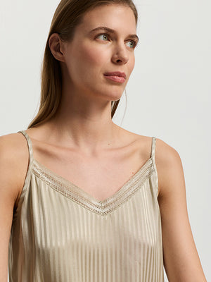 Olive Stem Spaghetti Top