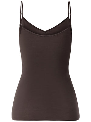 Cotton Seamless Top / Seasonal Colour Dark Mocha