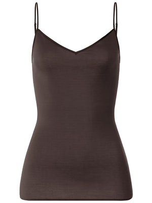 Cotton Seamless Top / Seasonal Colour Dark Mocha