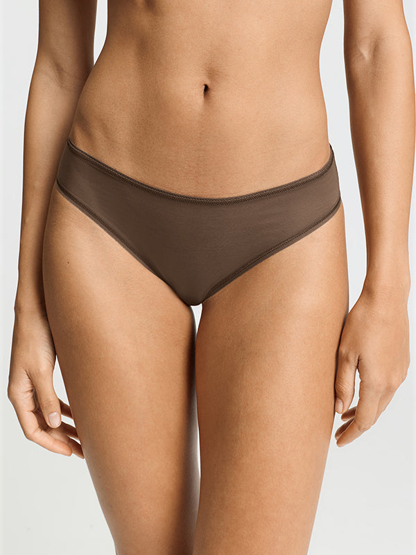 Smooth Illusion Maxi brief in natural teak