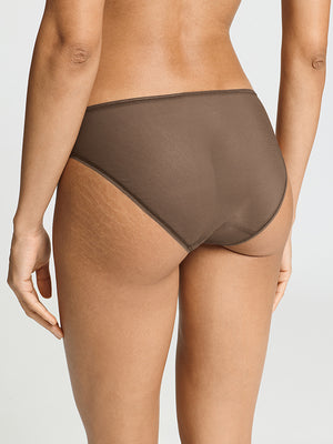 Smooth Illusion Maxi brief in natural teak