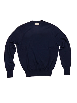 Crew - Merino Wool - Navy
