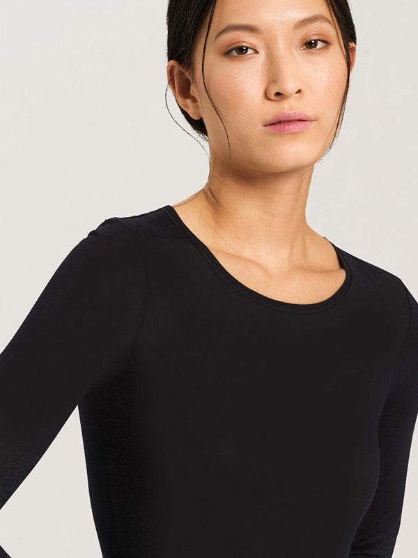 Long sleeved cotton ultralight top