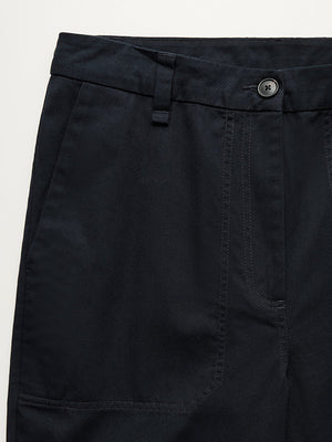 River Pant in Black Navy
