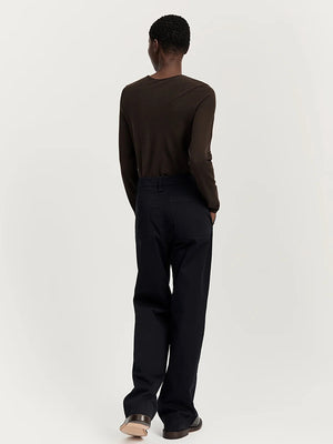 River Pant in Black Navy