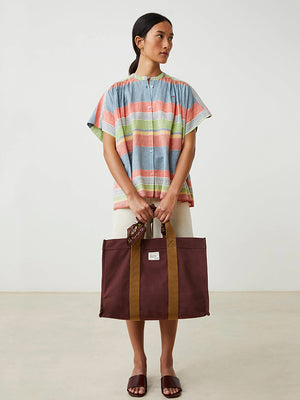 Tote Bag No. 46 Canvas Garnet