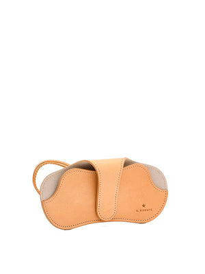Nina - Glasses case in vintage leather