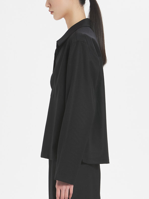 Eddi top in wool